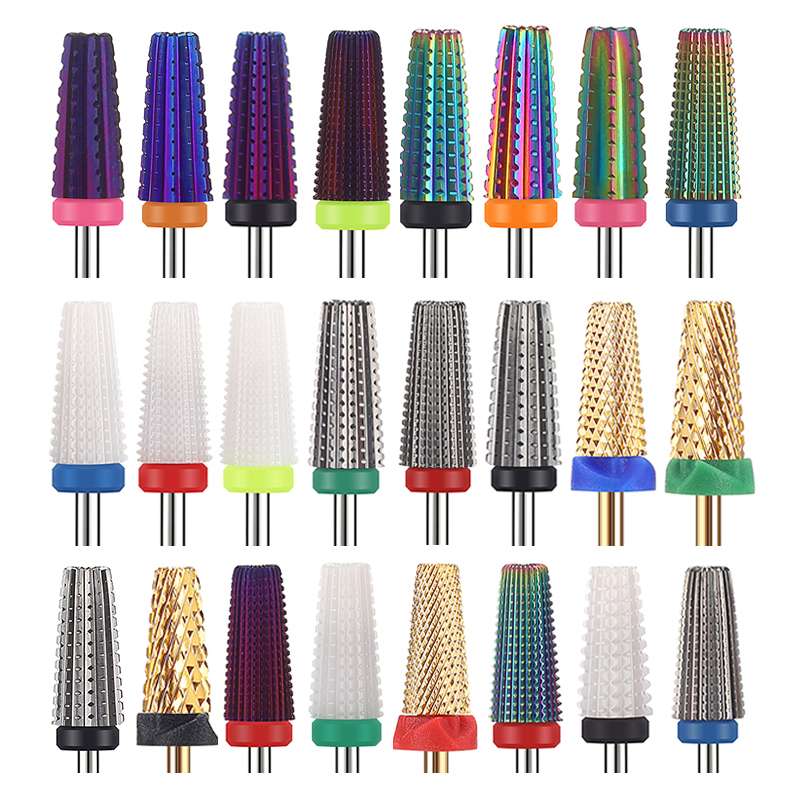 Nail File Titanium - 37 Styles Carbide Nail Drill Bits