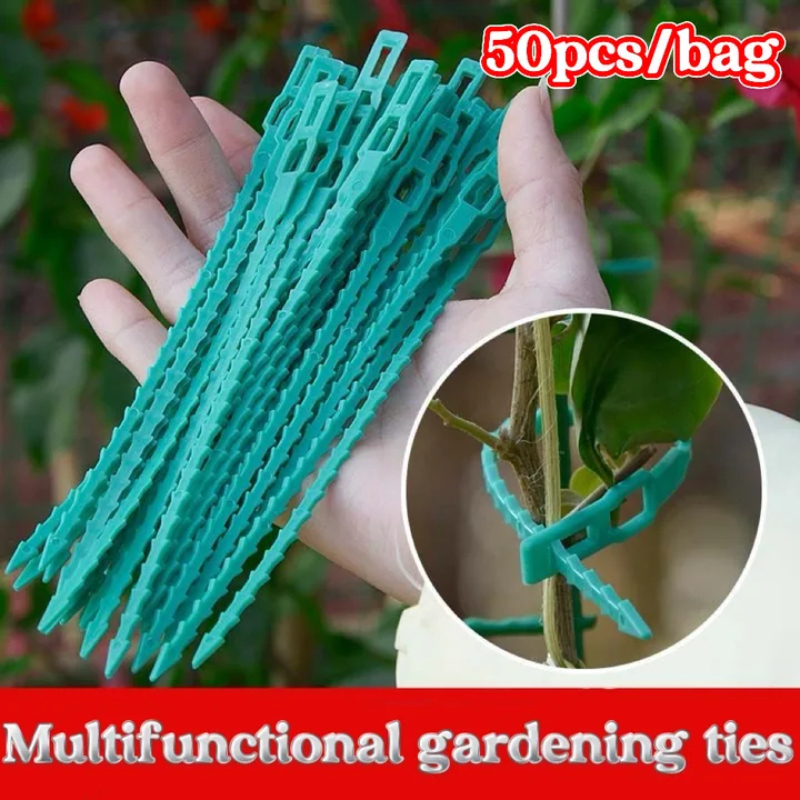 Gear Tie Reusable - Reusable Garden Cable Ties Plant Vine
