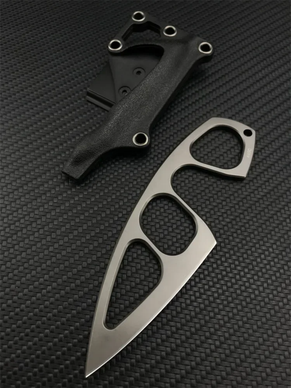Edc Pocket Carry Fixed Blade - High Hardness Neck Knife 440C Blade