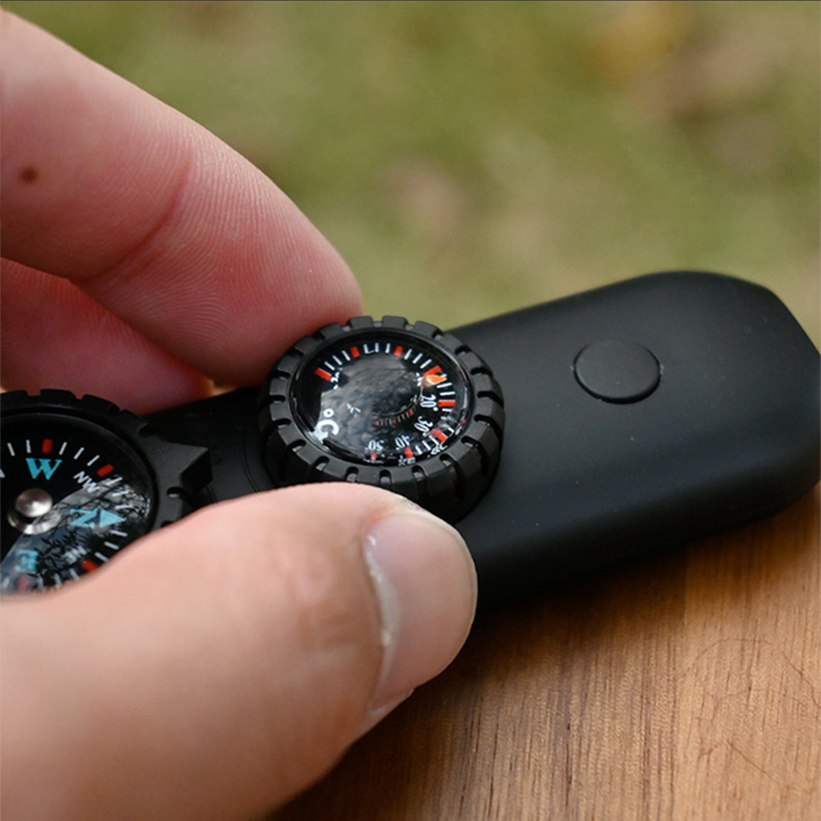 7-in-1 Survival Whistle with L - Compass Keychain Mini incelemesi ve fiyatı