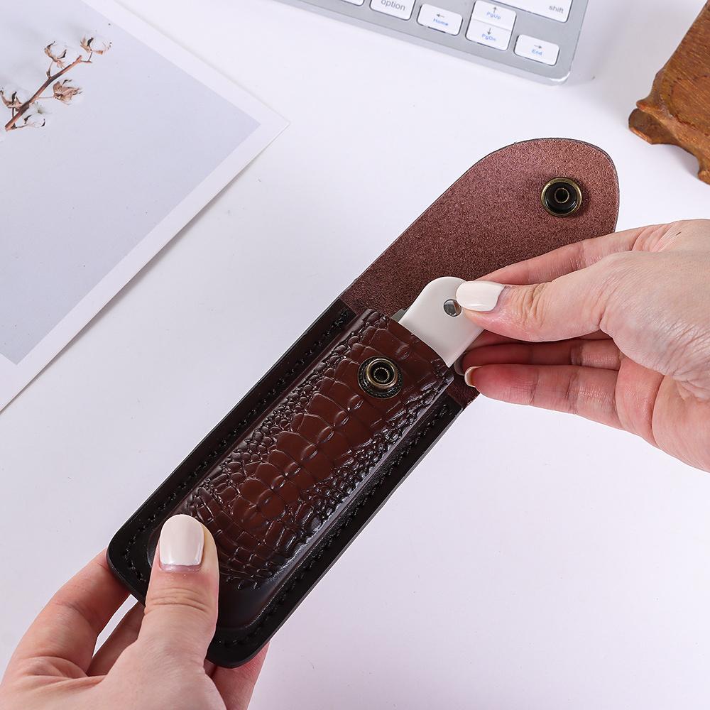 Cowhide Leather Sheath for Fol - Edc Everyday Carry Knives incelemesi ve fiyatı
