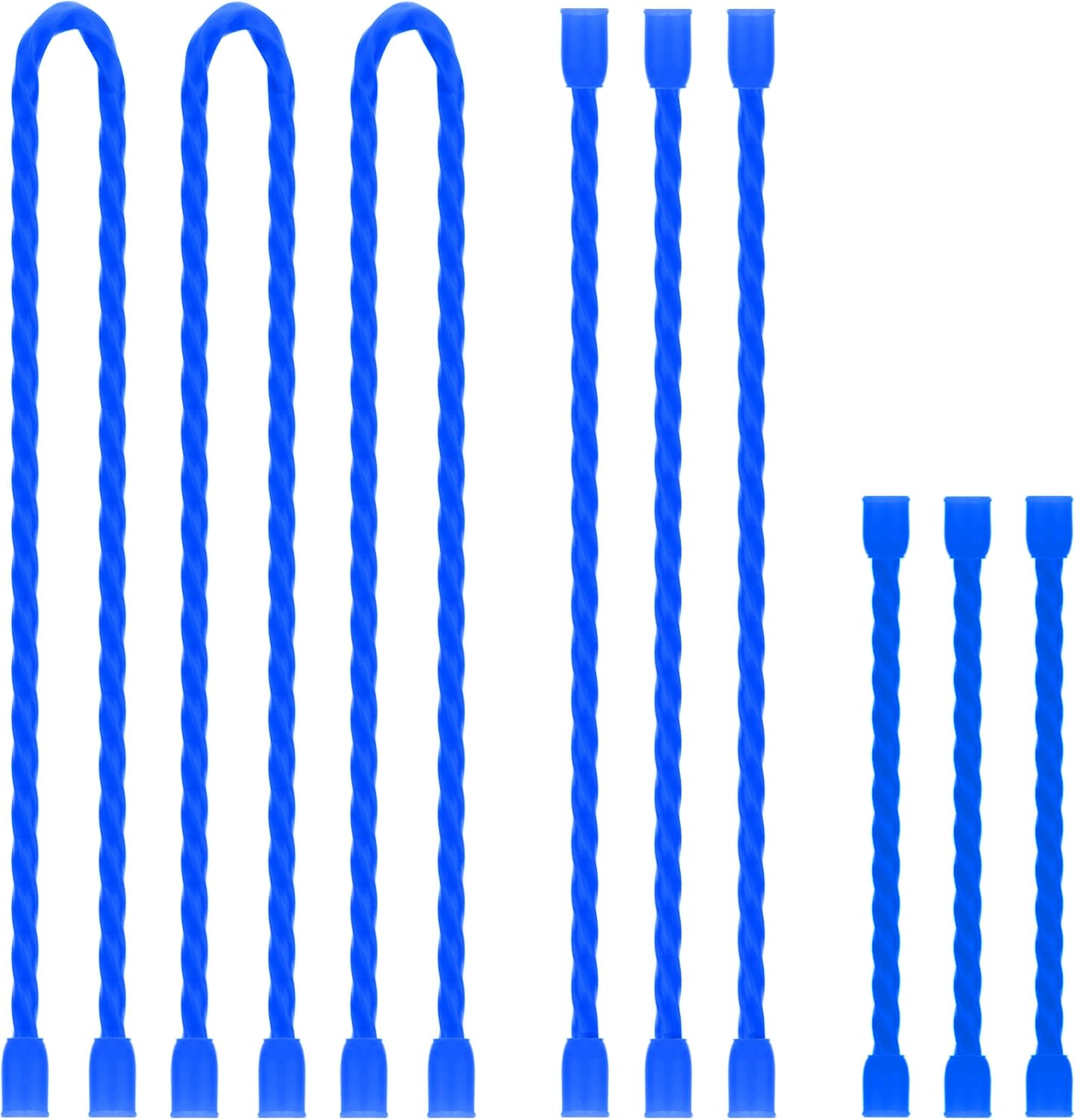 9Pcs 3-12 Inch Silicone Cable  - Gear Tie Reusable incelemesi ve fiyatı
