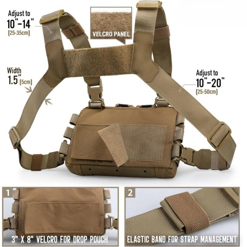 Strap Fishing Vest Tactical Ch - Edc Carry Backpack incelemesi ve fiyatı