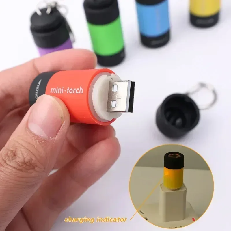 USB Rechargeable LED Multifunc - Keychain Flashlight incelemesi ve fiyatı