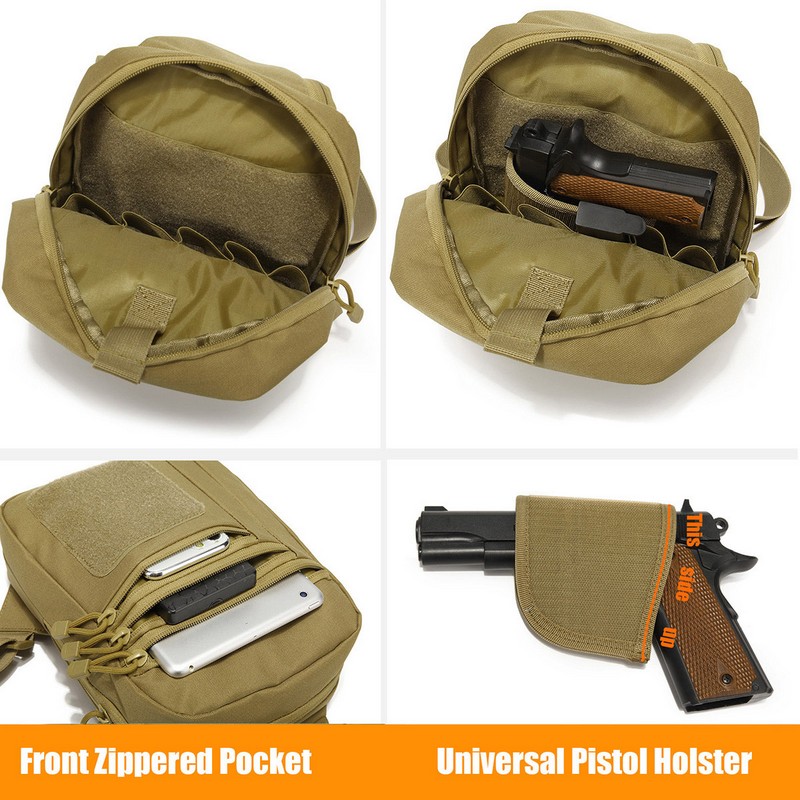 New Tactical Chest Bag Pistol  - Edc Carry Backpack incelemesi ve fiyatı