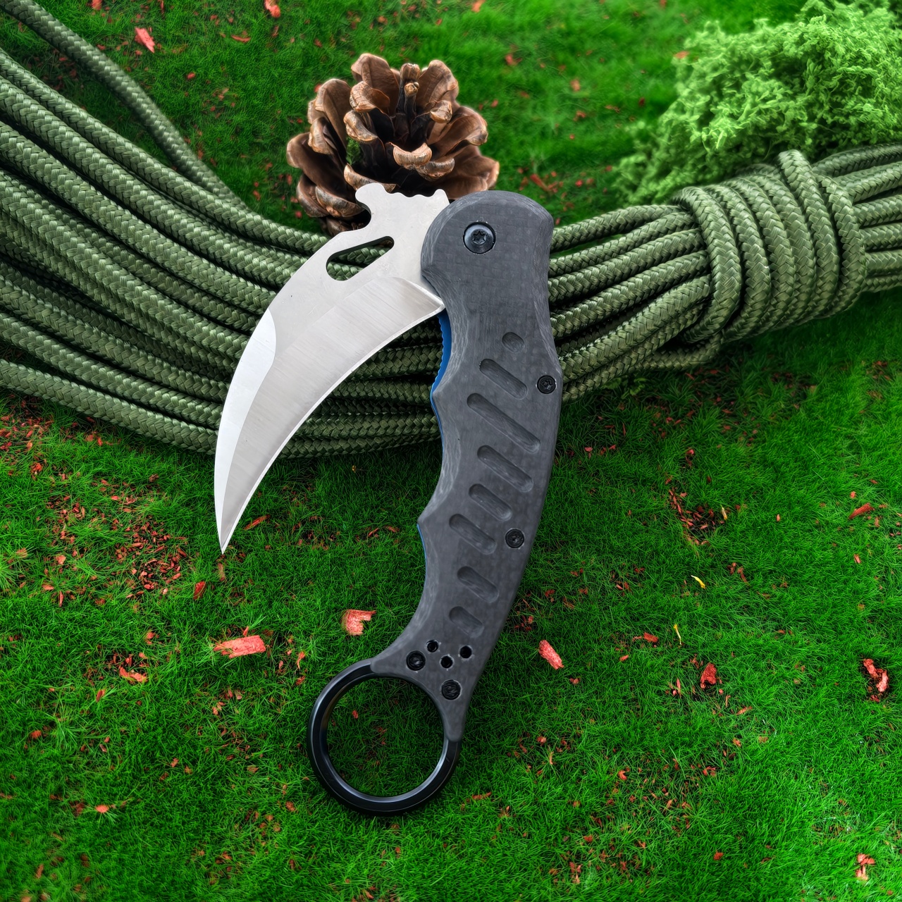 Claw shaped folding knife with - Edc Daily Carry incelemesi ve fiyatı