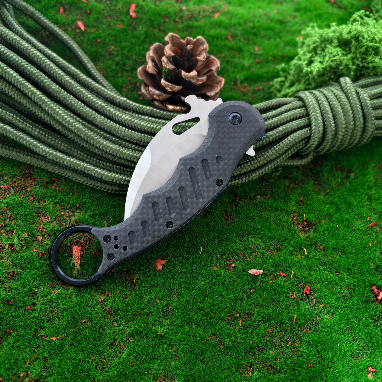 Claw shaped folding knife with - Edc Daily Carry incelemesi ve fiyatı