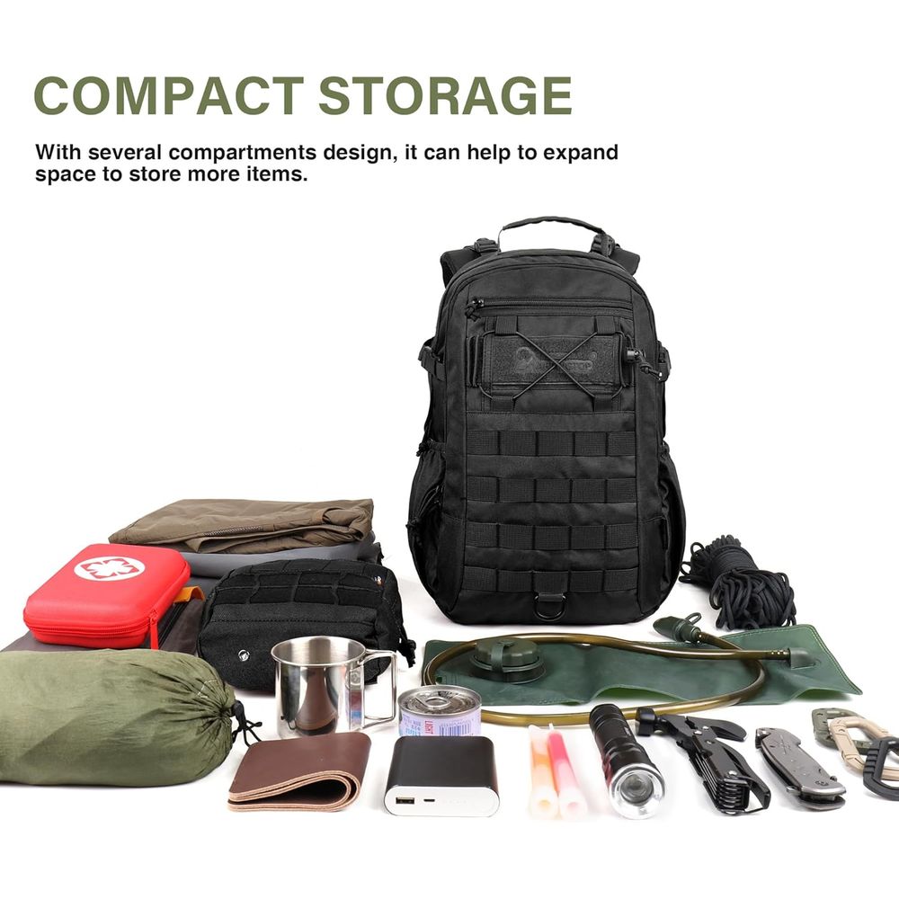 Military-Grade 20L Tactical Ba - Edc Carry Backpack incelemesi ve fiyatı