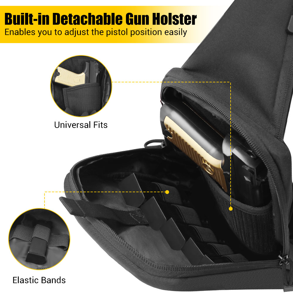 Tactical Pistol Gun Bag Concea - Edc Concealed Carry Holster incelemesi ve fiyatı