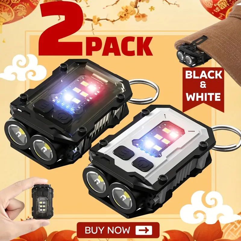 Clip-On Flashlight Rechargeabl - Keychain Flashlight incelemesi ve fiyatı