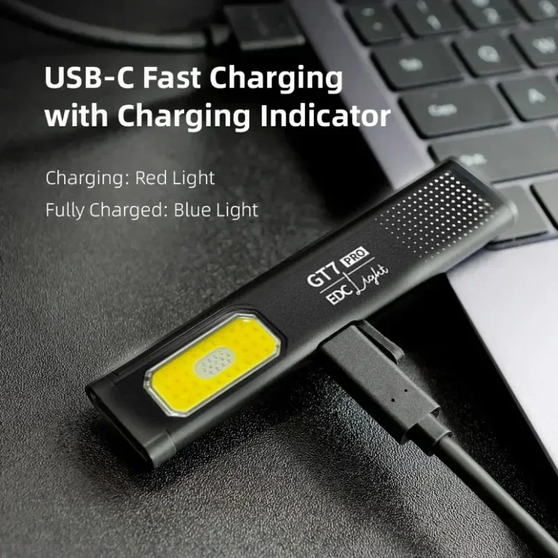 Mini LED Flashlight USB C Rech - Keychain Flashlight incelemesi ve fiyatı