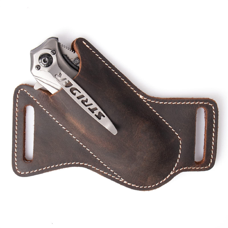 1PC Leather Knives Sheaths Fol - Edc Everyday Carry Knives incelemesi ve fiyatı