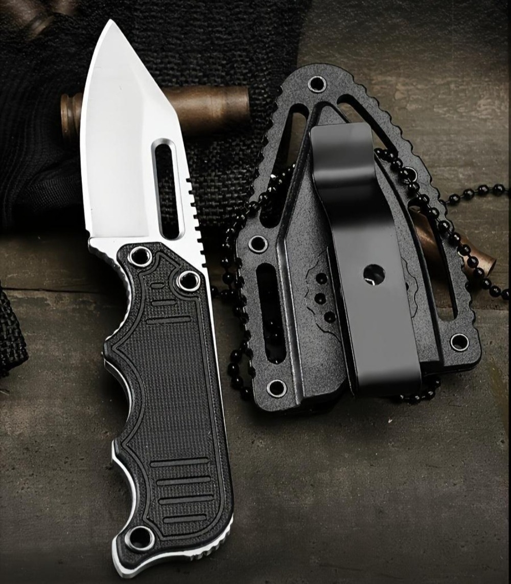 Portable Neck Knife with Kydex - Edc Every Day Carry おもちゃ incelemesi ve fiyatı