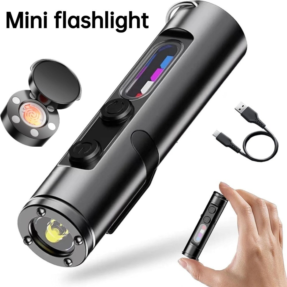Mini Outdoor Flashlight Type C - Keychain Flashlight incelemesi ve fiyatı
