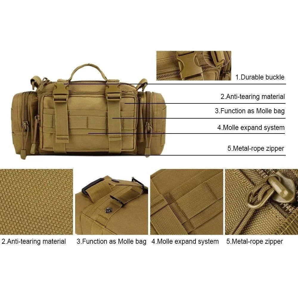 Duffel Waist Bag Molle Waterpr - Edc Carry Bag For Men incelemesi ve fiyatı