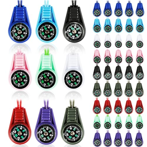 54pcs Mini Pocket Compass Keyc - Compass Keychain Mini incelemesi ve fiyatı