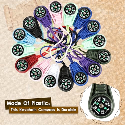 54pcs Mini Pocket Compass Keyc - Compass Keychain Mini incelemesi ve fiyatı