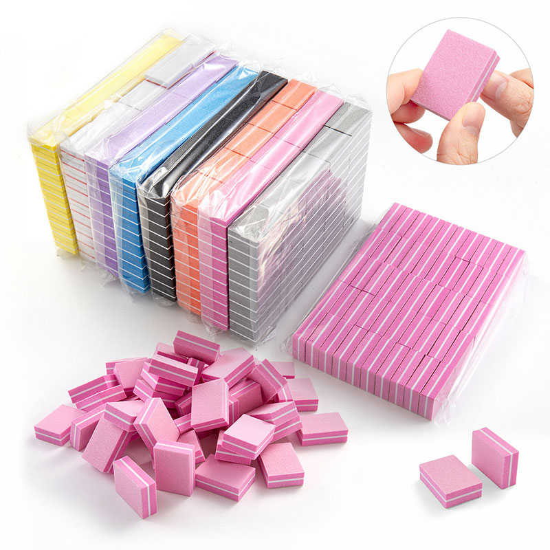 10/50pcs Mini Nails Art Buffer - Nail File Titanium incelemesi ve fiyatı