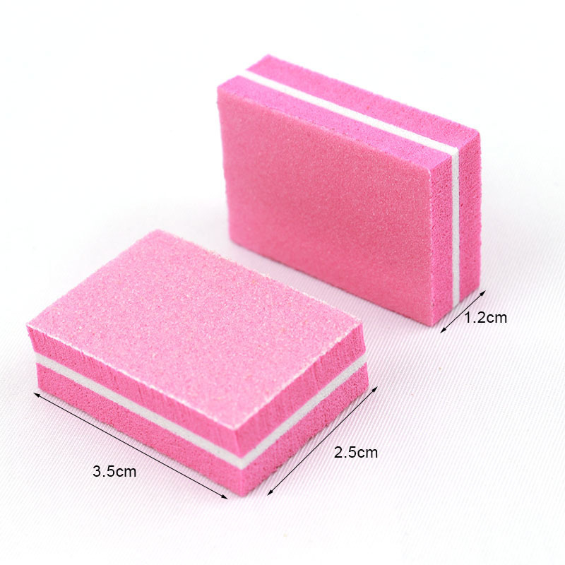 10/50pcs Mini Nails Art Buffer - Nail File Titanium incelemesi ve fiyatı