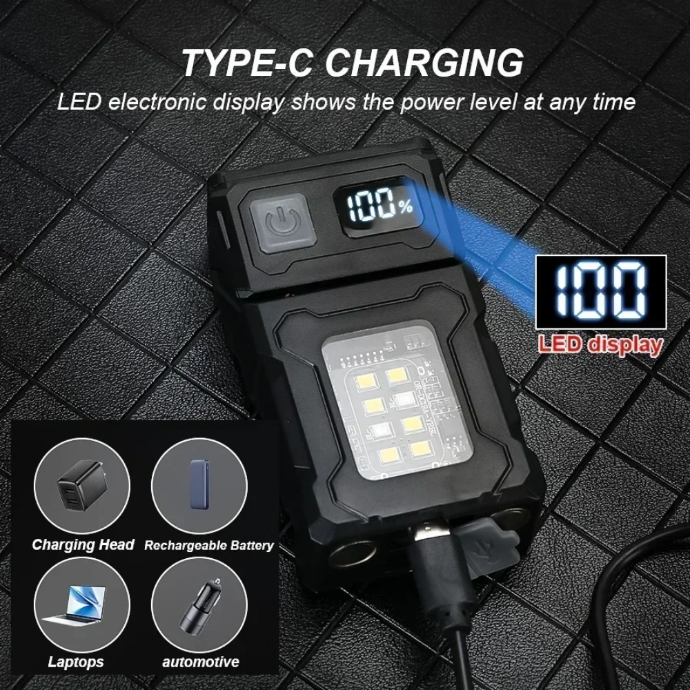 180° Rotatable LED Flashlight  - Keychain Flashlight incelemesi ve fiyatı