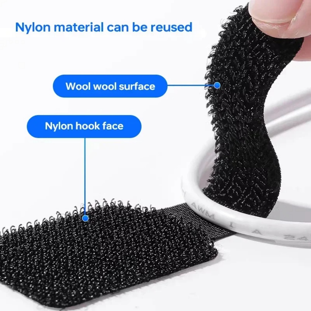 Self Adhesive Reusable Cable T - Gear Tie Reusable incelemesi ve fiyatı