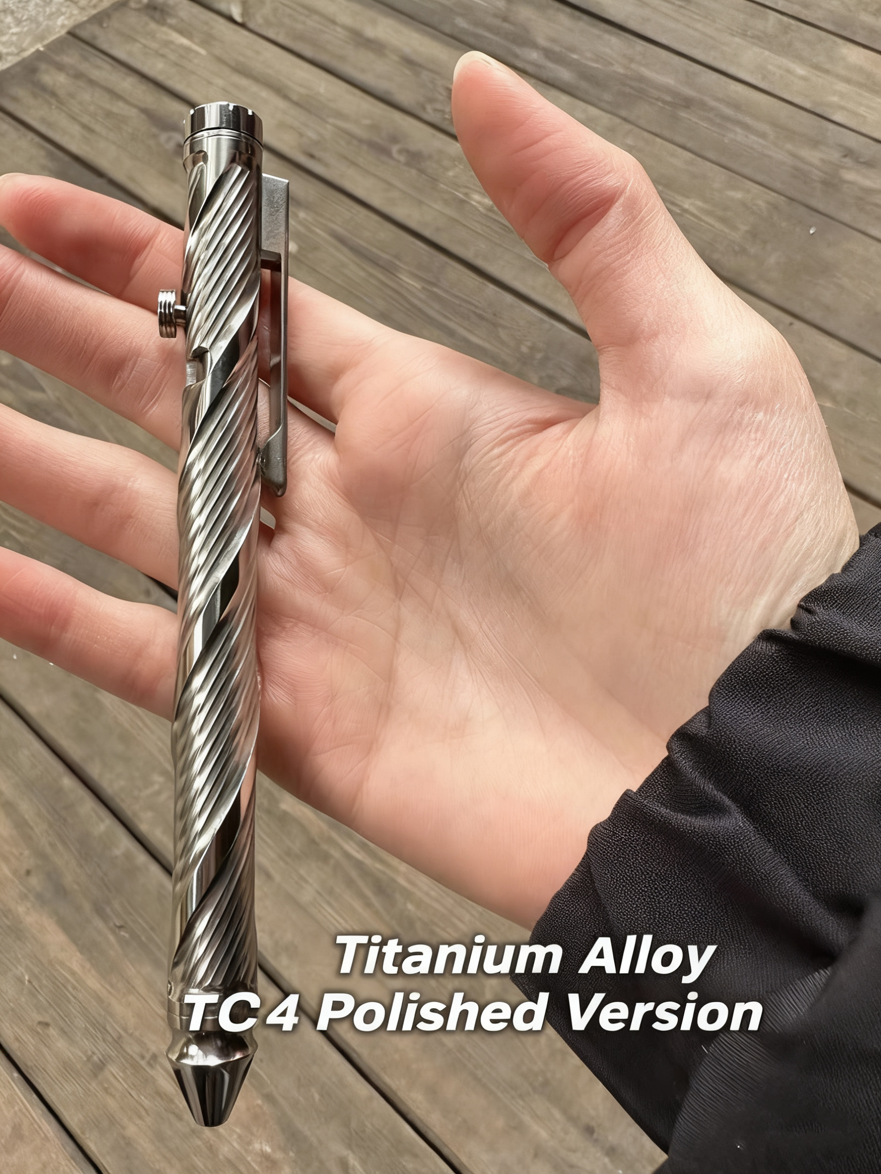 EDC Titanium Pen with Ball Bea - Edc Gear Every Day Carry incelemesi ve fiyatı