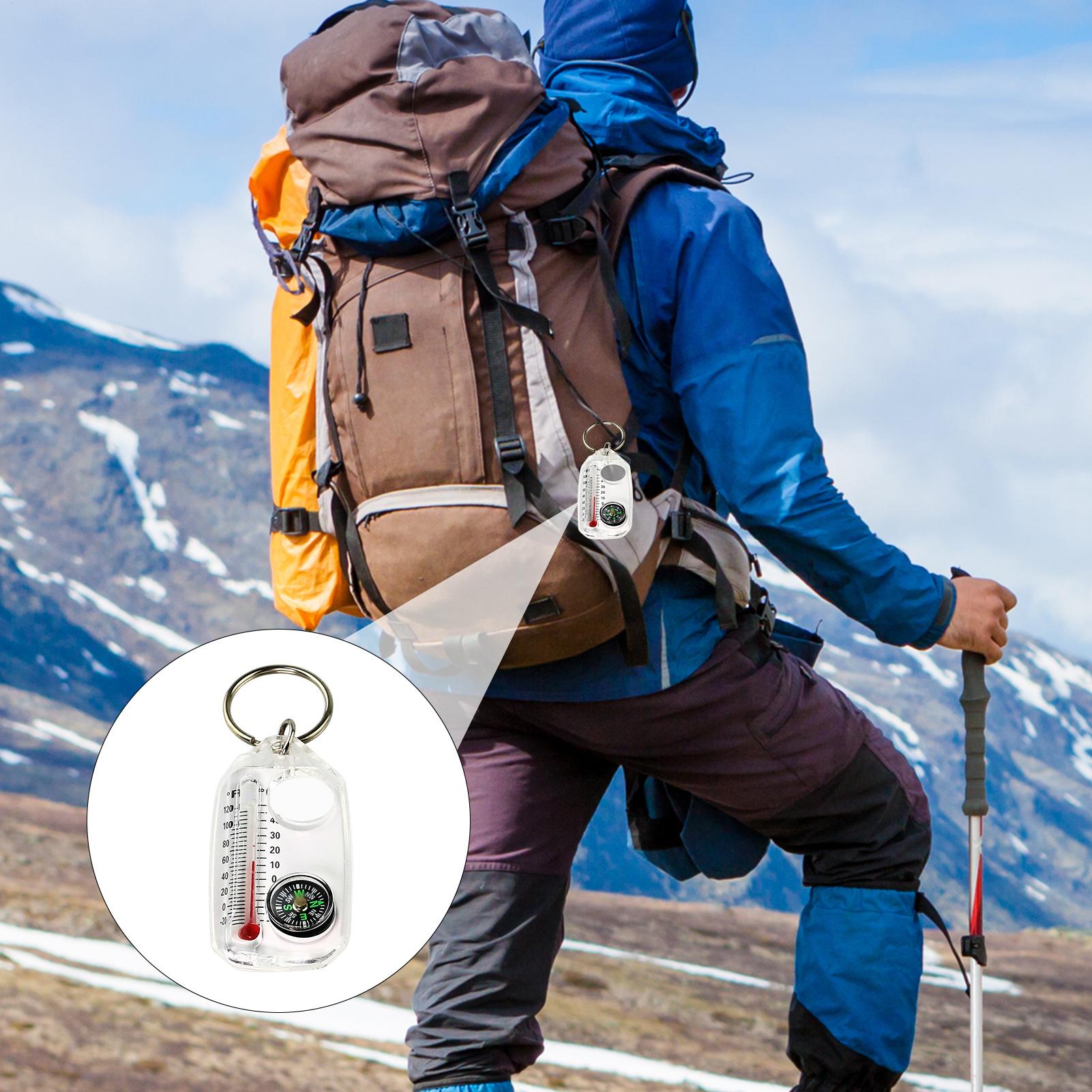 3in 1Pocket Survival Compass M - Compass Keychain Mini incelemesi ve fiyatı