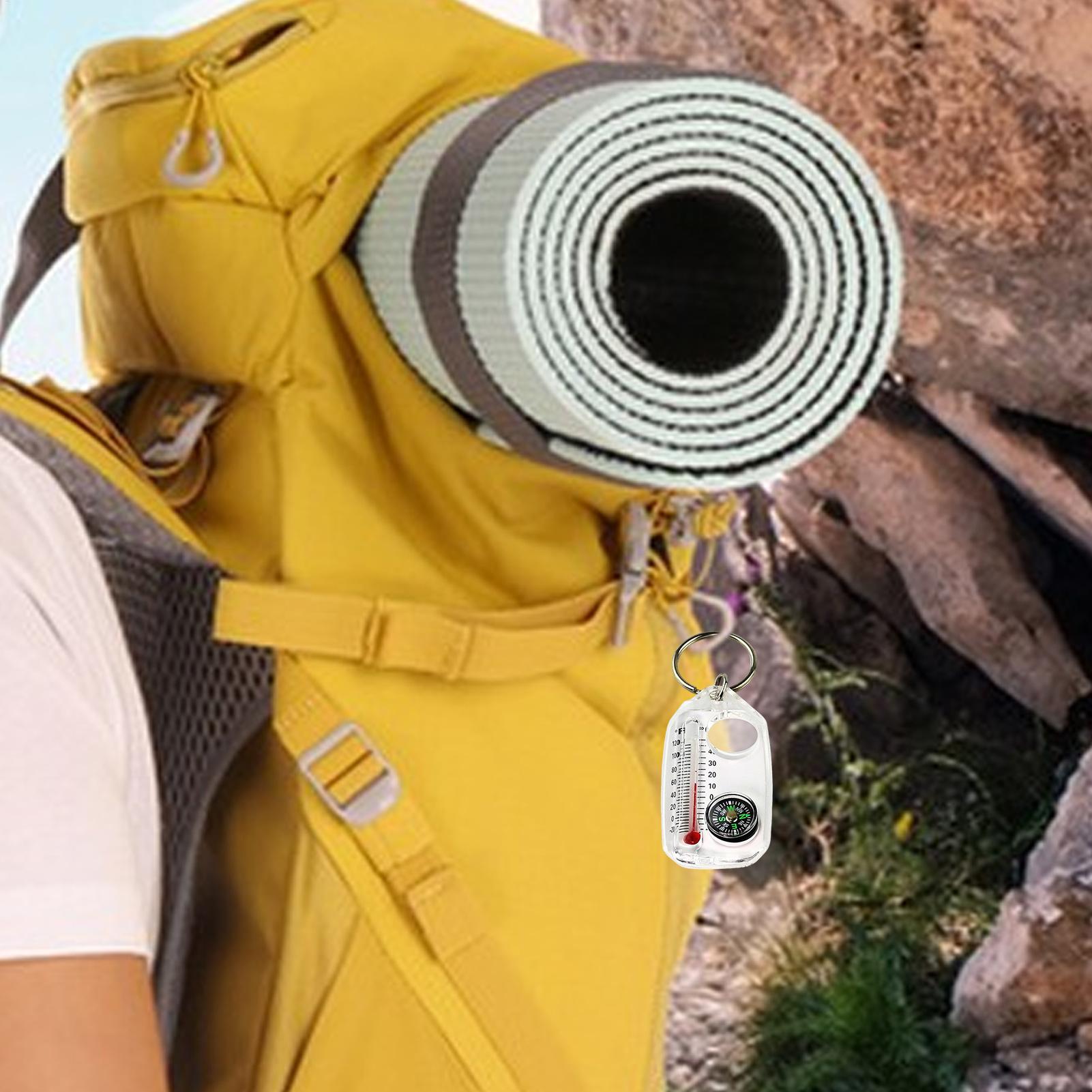 3in 1Pocket Survival Compass M - Compass Keychain Mini incelemesi ve fiyatı