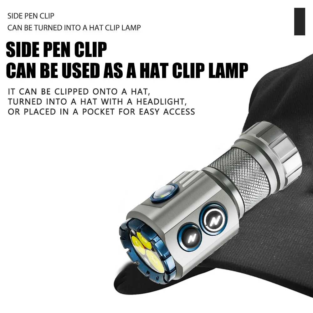 Powerful 2000LM EDC Flashlight - Edc Daily Carry incelemesi ve fiyatı