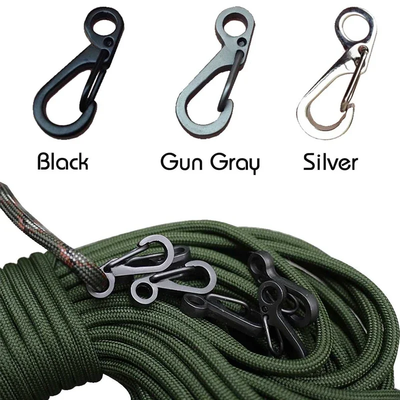 10Pcs/lot Mini Carabiner Parac - Edc Carry Kit incelemesi ve fiyatı