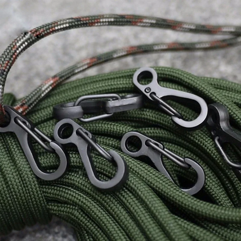 10Pcs/lot Mini Carabiner Parac - Edc Carry Kit incelemesi ve fiyatı