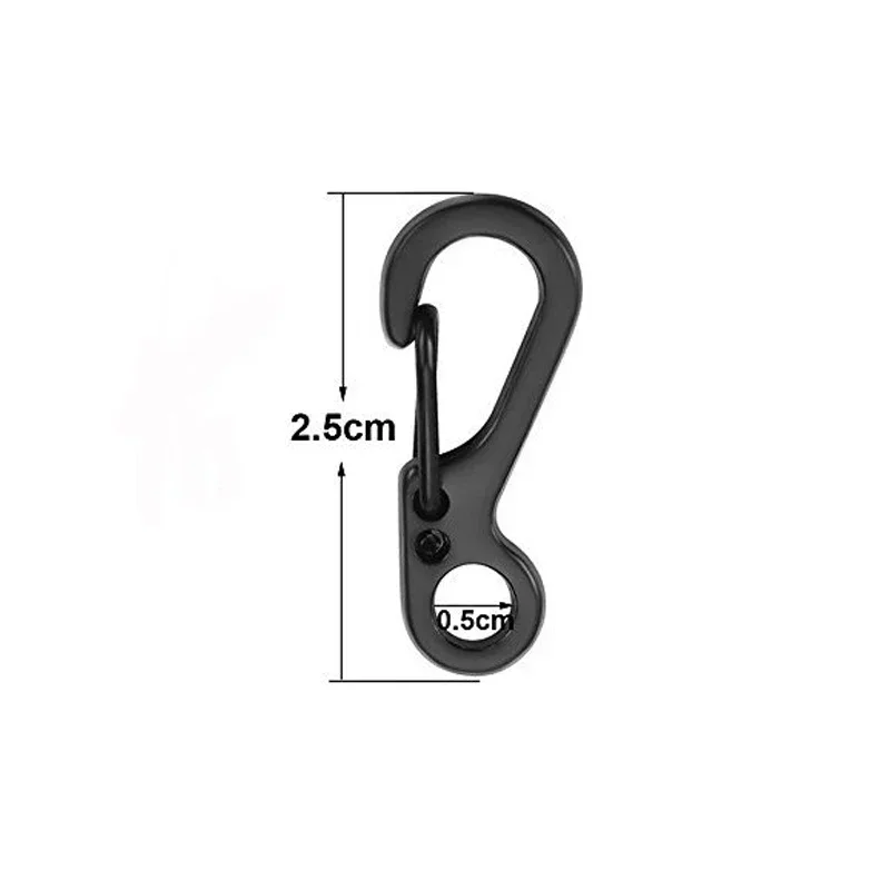 10Pcs/lot Mini Carabiner Parac - Edc Carry Kit incelemesi ve fiyatı