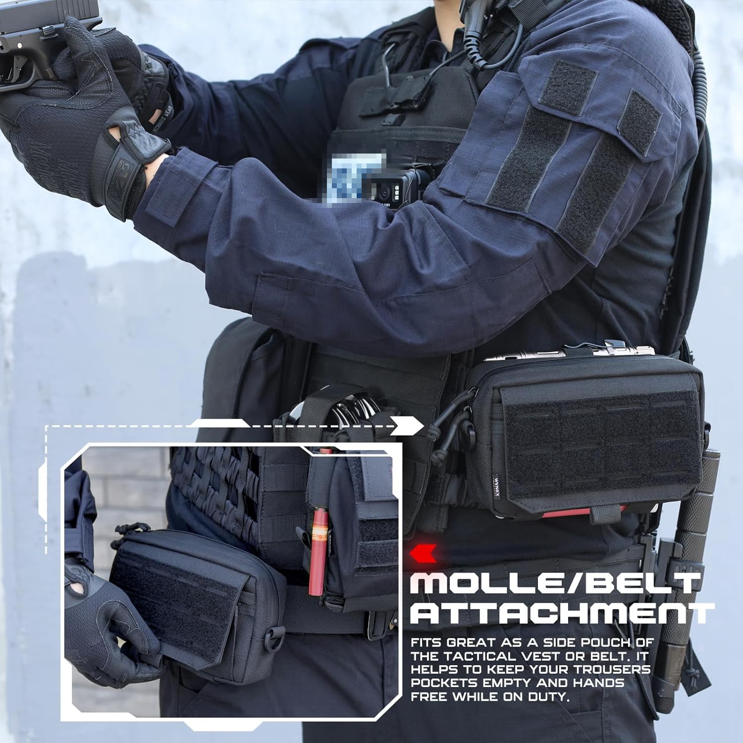 Tactical Molle Admin Pouch Las - Edc Daily Carry incelemesi ve fiyatı