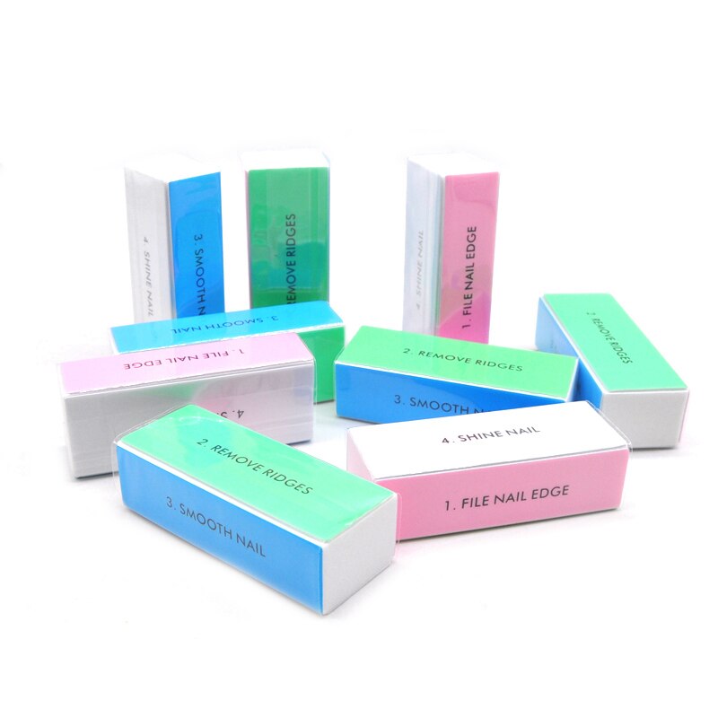5pcs  Colorful Buffing Block 4 - Nail File Titanium incelemesi ve fiyatı