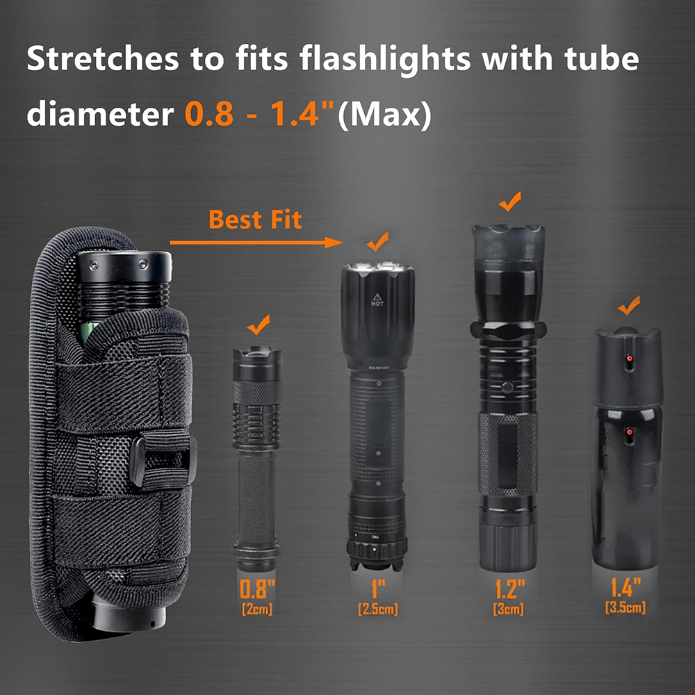 Tactical Flashlight Pouch Hols - Edc Carry Accessories incelemesi ve fiyatı
