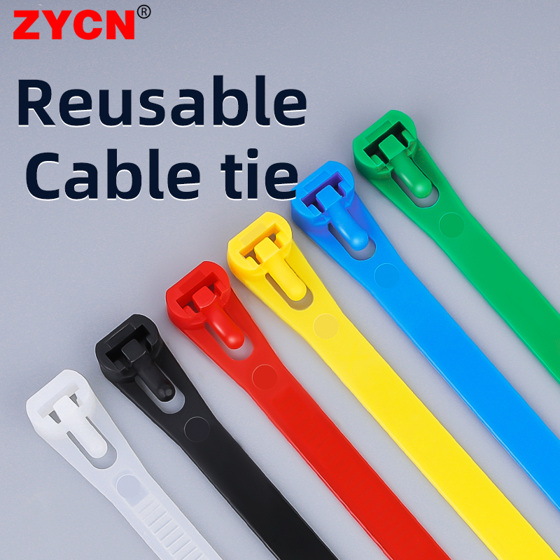 100Pcs Releasable Cable Ties 8 - Gear Tie Reusable incelemesi ve fiyatı