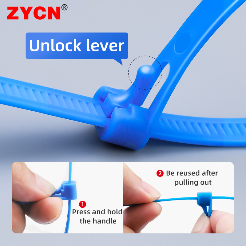 100Pcs Releasable Cable Ties 8 - Gear Tie Reusable incelemesi ve fiyatı