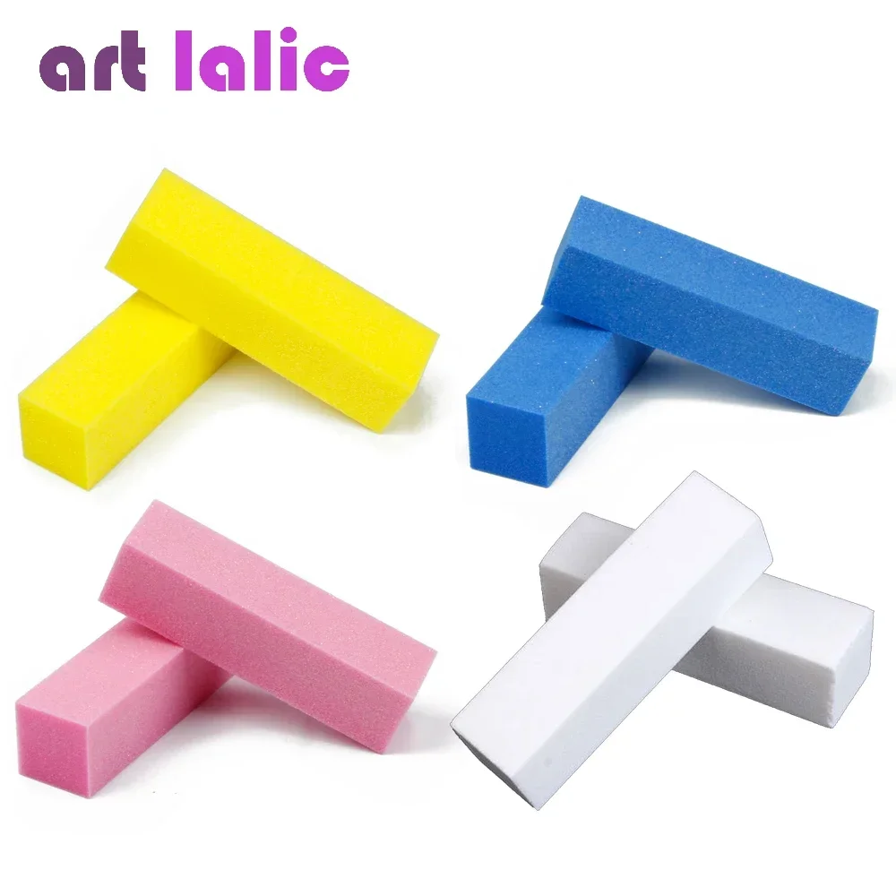 2Pcs Nail Buffer Blocks 4-Side - Nail File Titanium incelemesi ve fiyatı