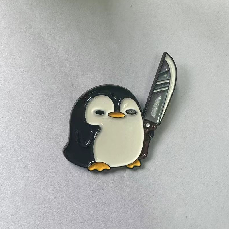 Funny Penguin Holding Big Knif - Edc Everyday Carry Knives incelemesi ve fiyatı