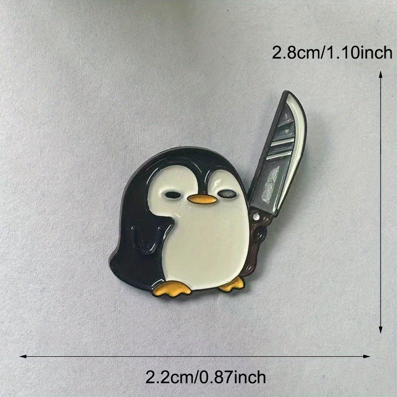Funny Penguin Holding Big Knif - Edc Everyday Carry Knives incelemesi ve fiyatı