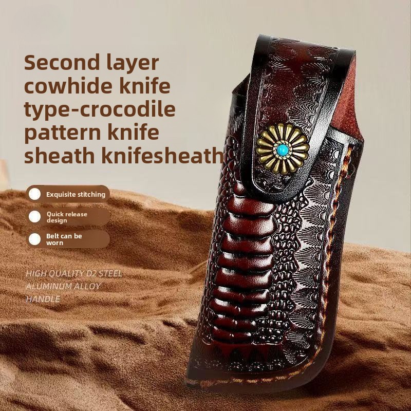Pocket knife leather cover, le - Edc Everyday Carry Knives incelemesi ve fiyatı