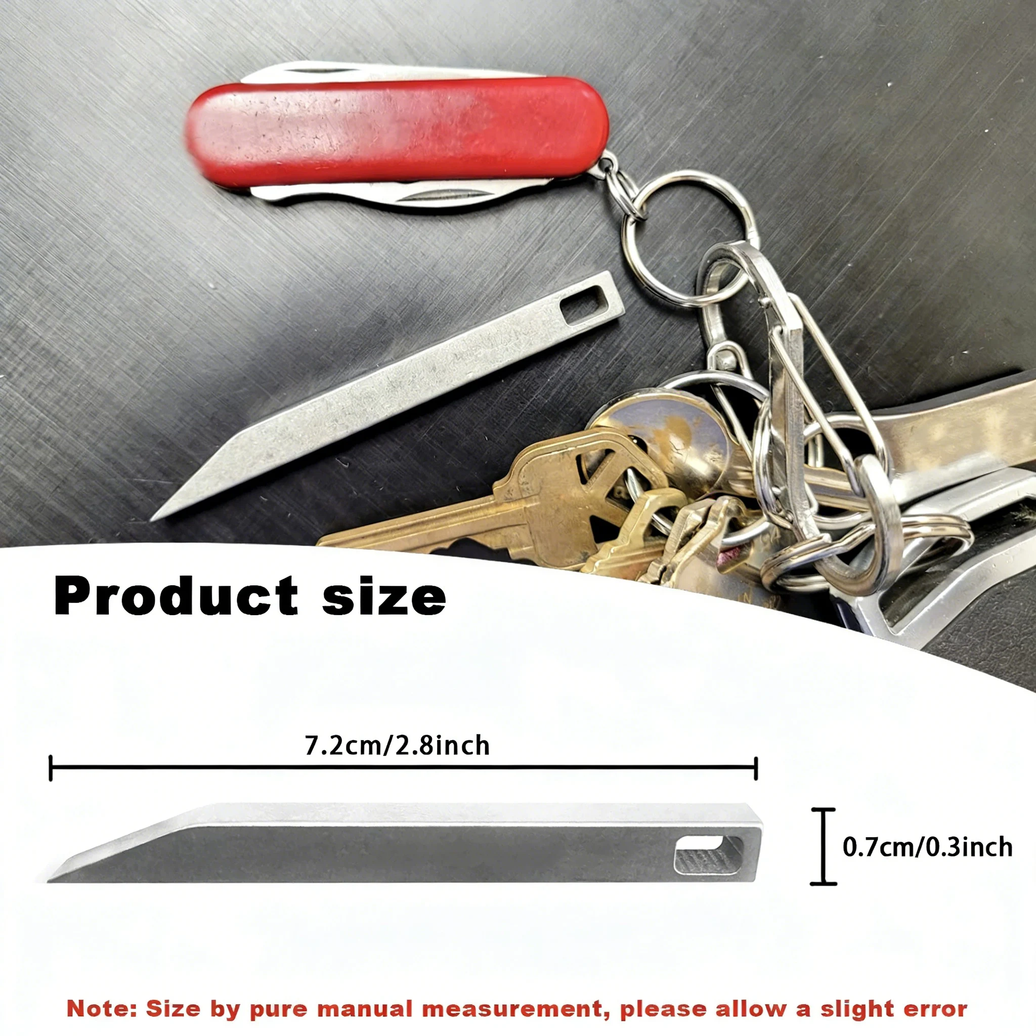 Heavy Duty Keychain Prybar EDC - Edc Every Day Carry おもちゃ incelemesi ve fiyatı