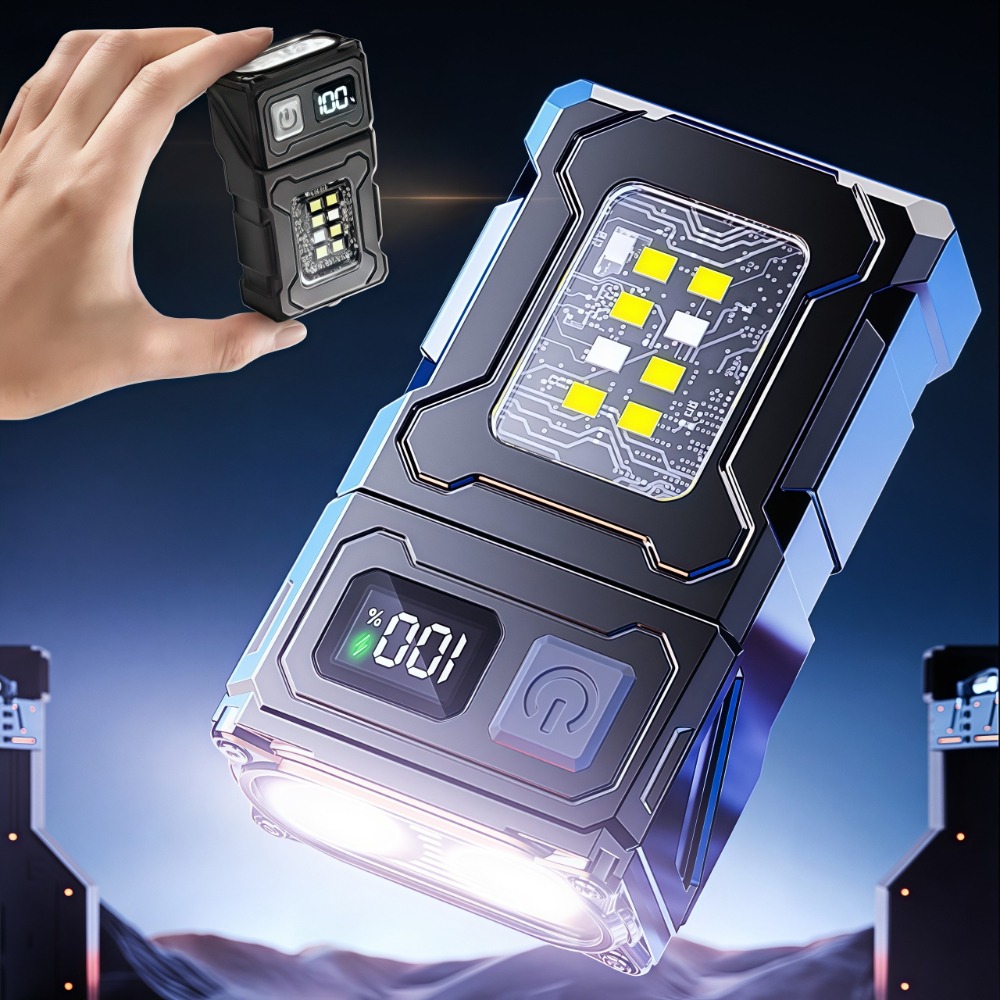 Rechargeable Mini LED Flashlig - Keychain Flashlight incelemesi ve fiyatı
