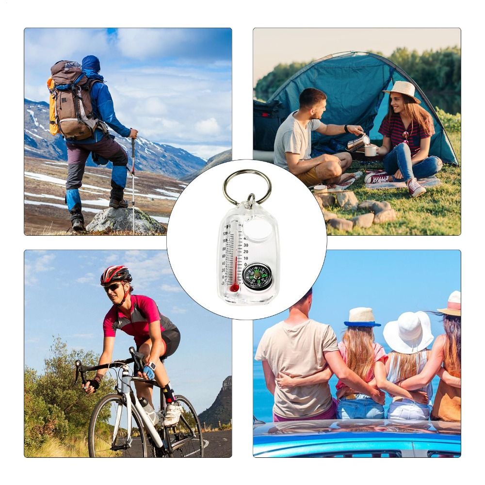 Portable 3-in-1 Function Mini  - Compass Keychain Mini incelemesi ve fiyatı