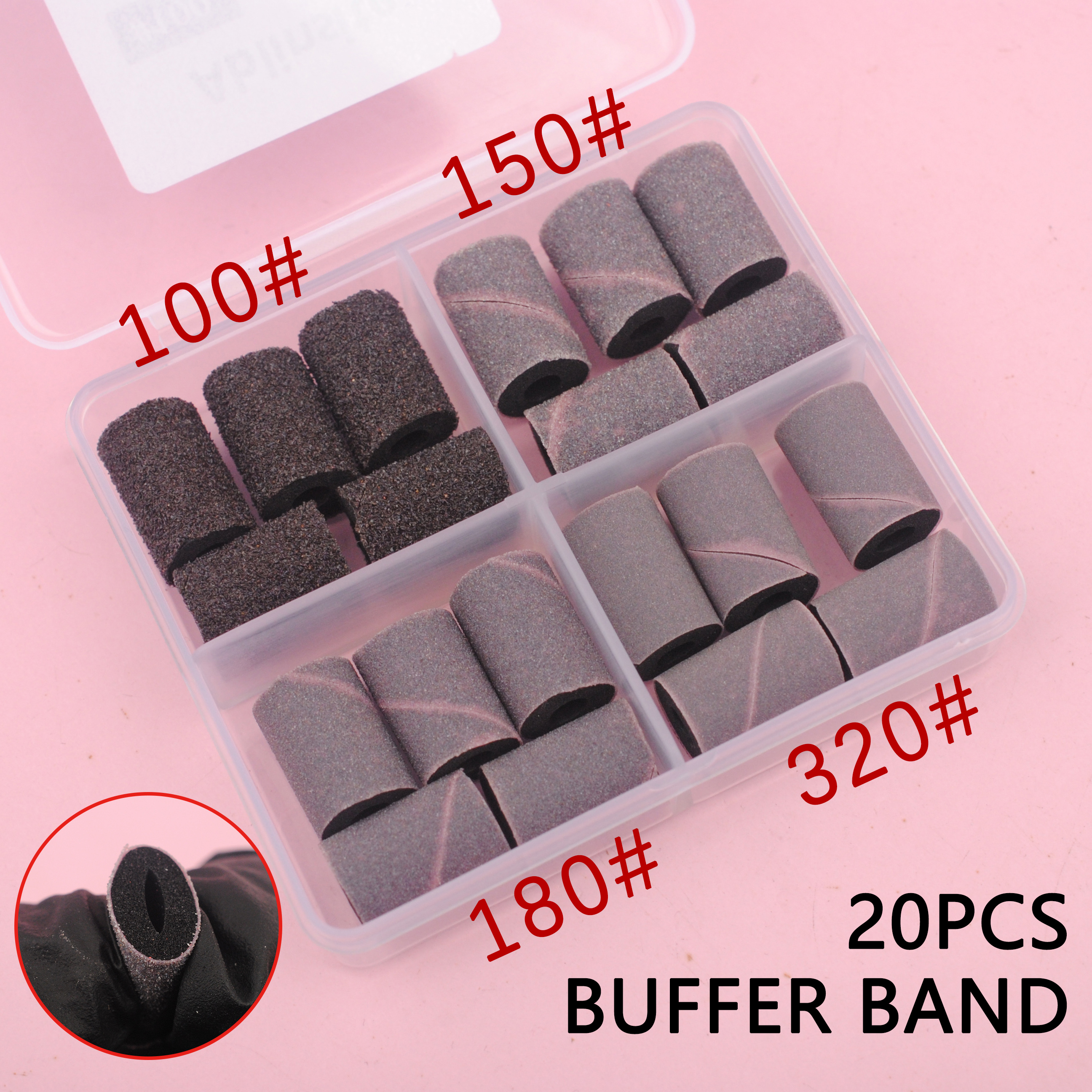 Nail Drill Buffer Bands,Soft S - Nail File Titanium incelemesi ve fiyatı