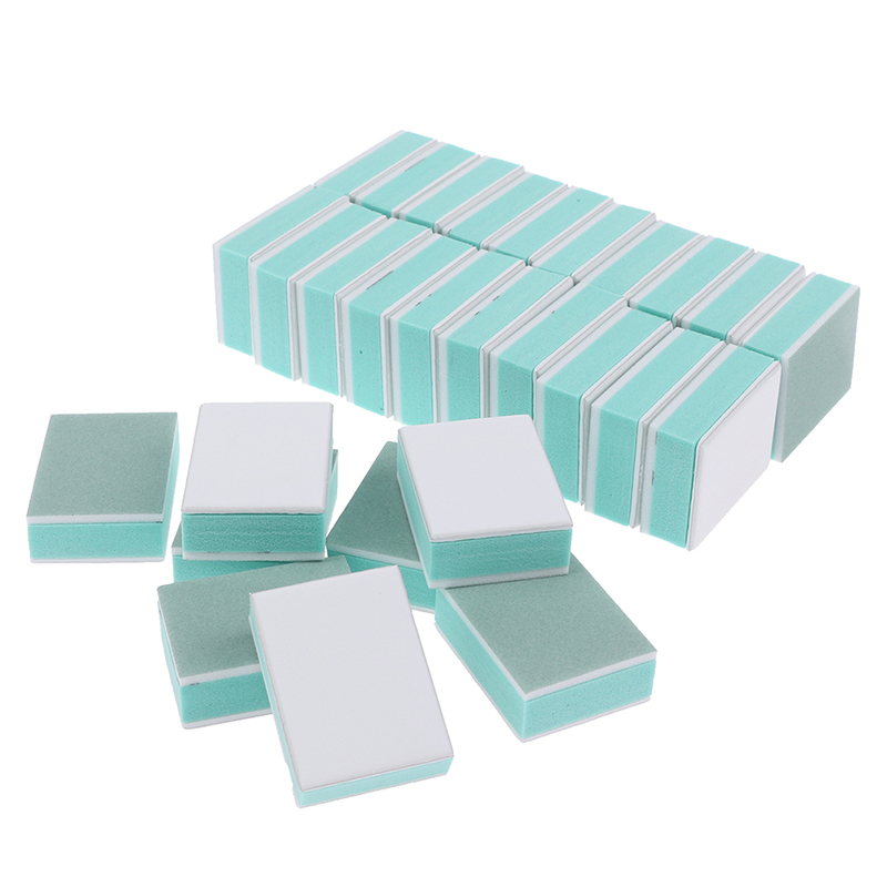 50 Pcs/lot Mini Nail Buffer Bl - Nail File Titanium incelemesi ve fiyatı