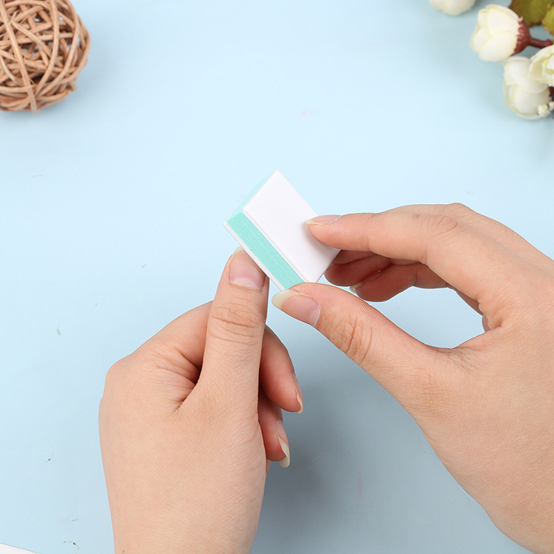 50 Pcs/lot Mini Nail Buffer Bl - Nail File Titanium incelemesi ve fiyatı