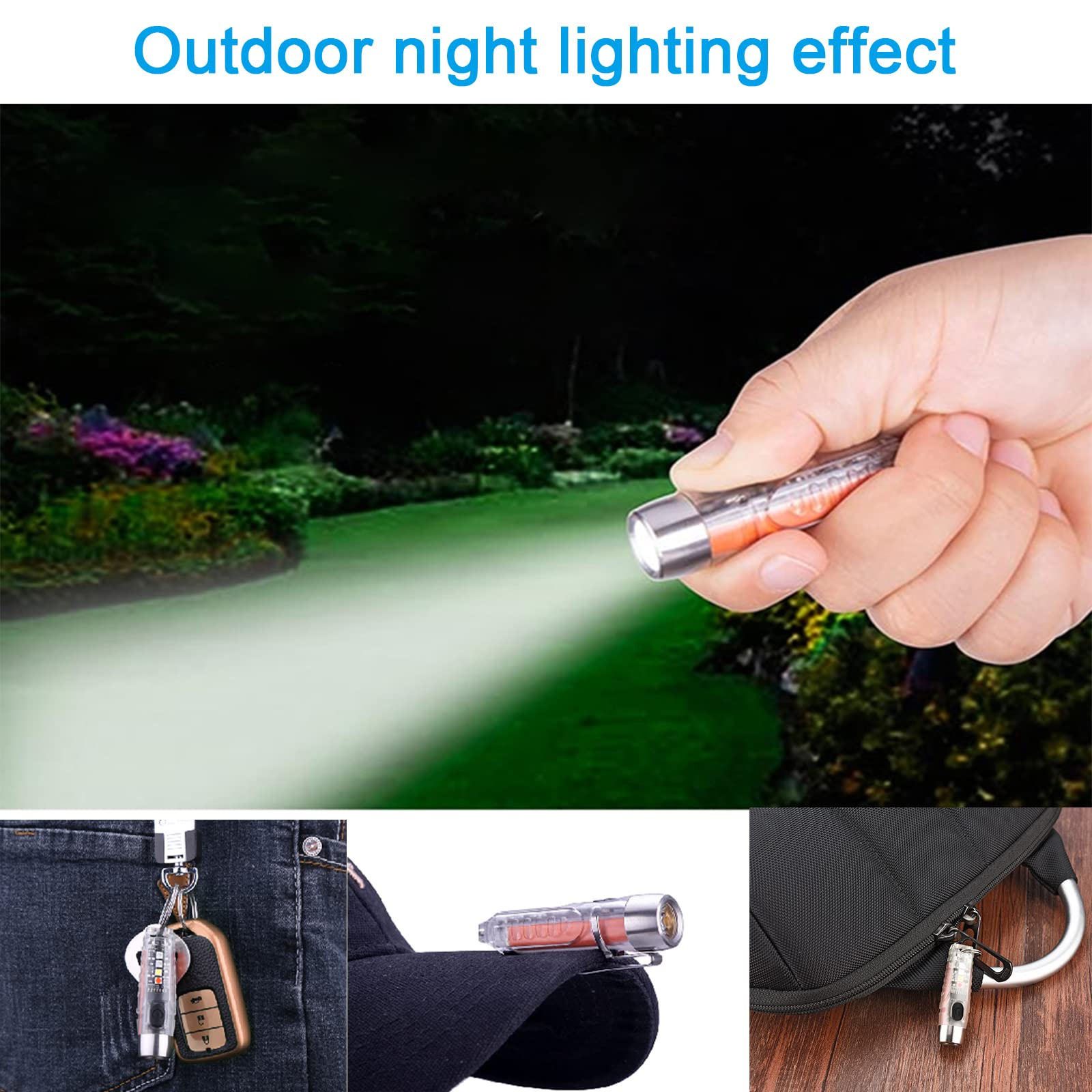 Mini Keychain Flashlights EDC  - Edc Carry Backpack incelemesi ve fiyatı