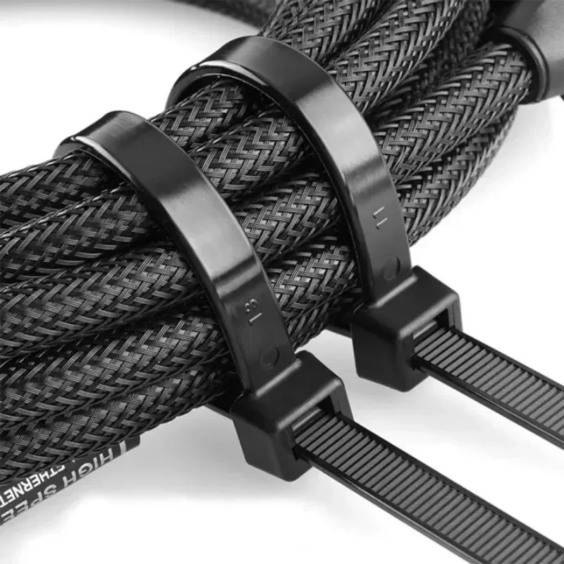 100Pcs Nylon Cable Ties Adjust - Gear Tie Reusable incelemesi ve fiyatı