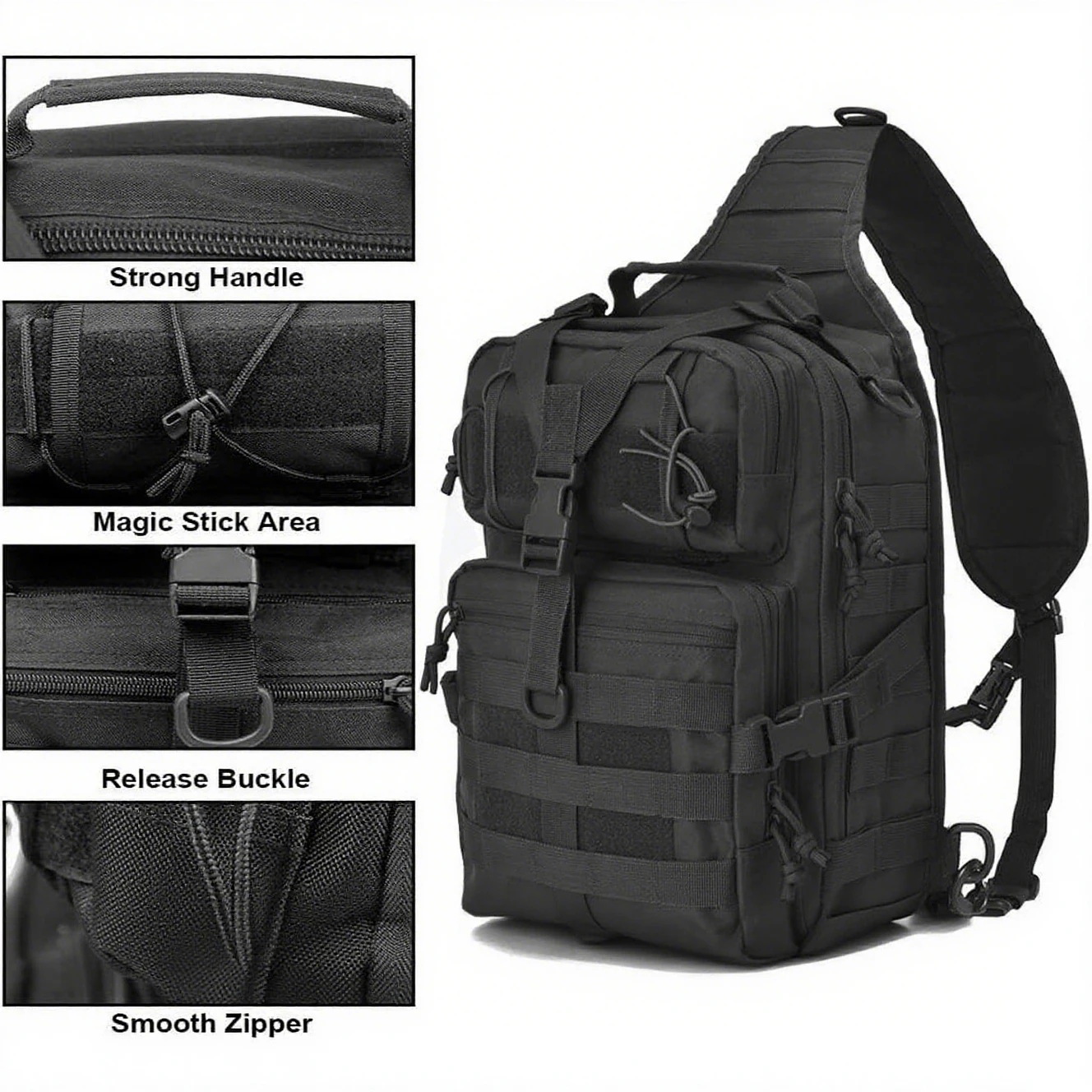 Tactical Sling Backpack Should - Edc Carry Backpack incelemesi ve fiyatı